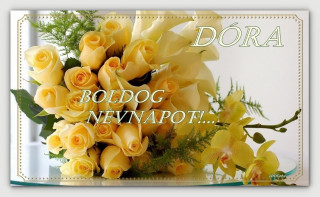 Dóra névnap